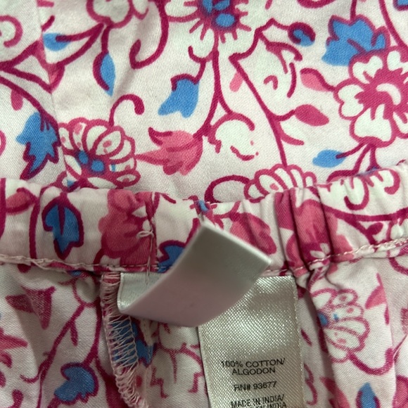 XL delicates 100% cotton floral print pajama pants - Picture 3 of 4